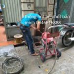 Dịch vụ thông hút bể phốt tại phường mỏ chè