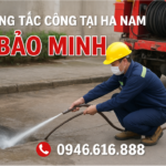 Thông Tắc Cống Tại Hà Nam Bằng Xe Bắn Tia Nước | Bảo Minh Uy Tín, Giá Rẻ 2025